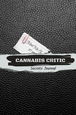 Book cover for Cannabis Critic