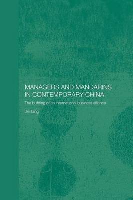 Book cover for Managers and Mandarins in Contemporary China