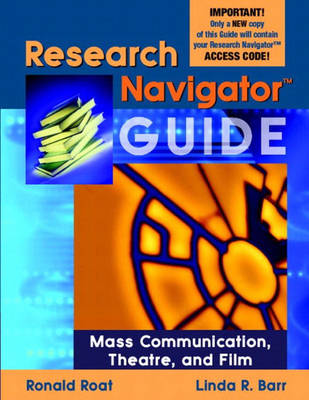 Book cover for Research Navigator Guide for Mass Communication, Theatre, and Film (Valuepack item only)