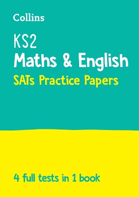 Book cover for KS2 Maths and English SATs Practice Papers