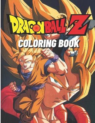 Book cover for Dragon Ball Z Coloring Book