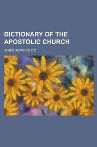 Cover of Dictionary of the Apostolic Church