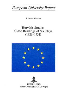 Cover of Horvath Studies