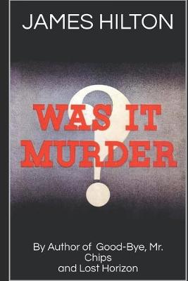 Book cover for Was It Murder?