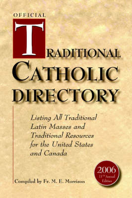 Cover of Official Traditional Catholic Directory