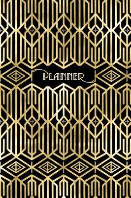 Cover of 2019 Weekly Planner Art Deco Design 134 Pages