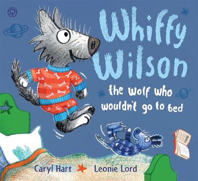 Book cover for The Wolf who wouldn't go to bed