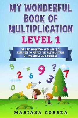 Book cover for MY WONDERFUL BOOK Of MULTIPLICATION LEVEL 1
