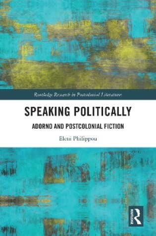 Cover of Speaking Politically