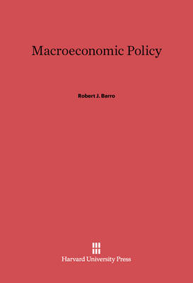 Book cover for Macroeconomic Policy