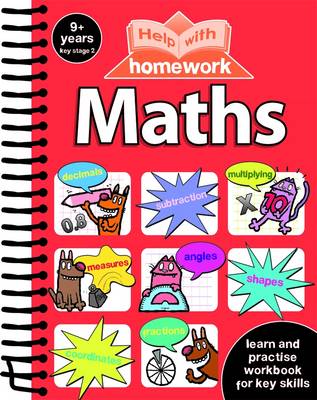 Book cover for Help with Homework 9+ Maths Spiral