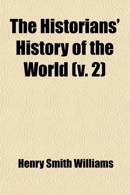 Book cover for The Historians' History of the World (Volume 2); Israel, India, Persia, Phoenicia, Minor Nations of Western Asia