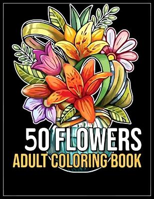 Book cover for 50 Flowers