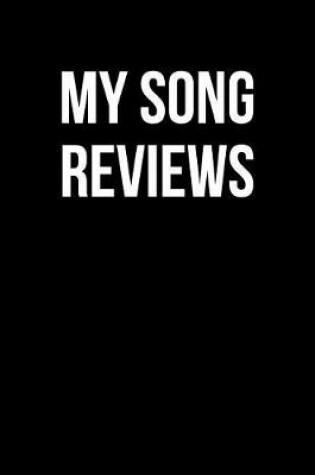 Cover of My Song Reviews