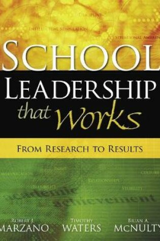 Cover of School Leadership That Works