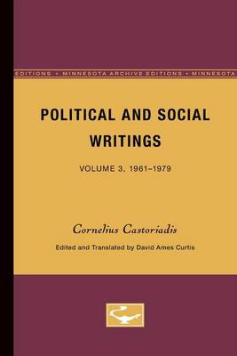 Book cover for Political and Social Writings