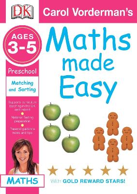 Book cover for Maths Made Easy Matching And Sorting Preschool Ages 3-5