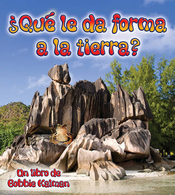 Book cover for ¿Qué Le Da Forma a la Tierra? (What Shapes the Land?)