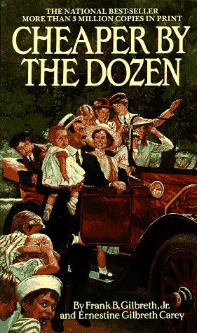 Book cover for Cheaper by the Dozen