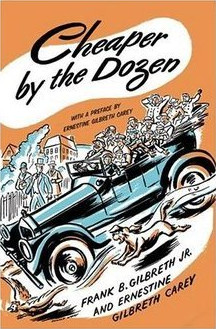 Book cover for Cheaper by the Dozen