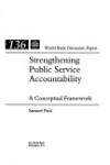 Book cover for Strengthening Public Service Accountability