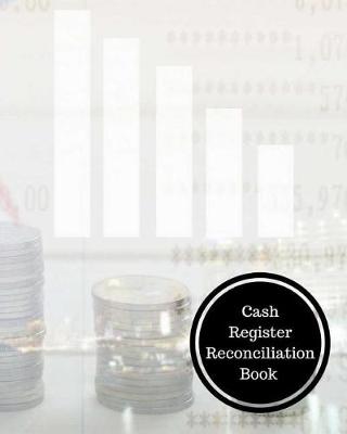 Book cover for Cash Register Reconciliation Book