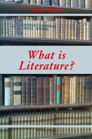 Cover of What is Literature?