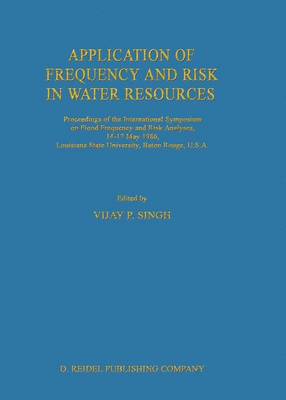 Book cover for Application of Frequency and Risk in Water Resources