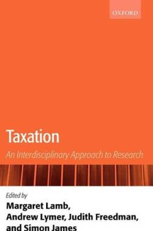 Cover of Taxation: An Interdisciplinary Approach to Research
