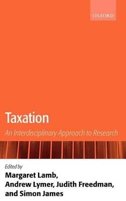 Book cover for Taxation: An Interdisciplinary Approach to Research