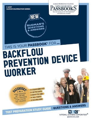 Book cover for Backflow Prevention Device Worker (C-4297)