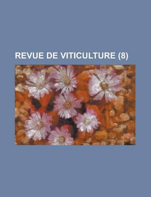 Book cover for Revue de Viticulture (8 )