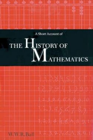 Cover of Short Account History Maths