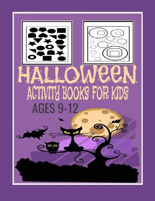 Book cover for Halloween Activity Books For Kids Ages 9-12