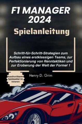 Cover of F1 Manager 2024 Spielanleitung