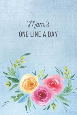 Book cover for Mom's One Line A Day