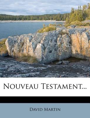 Book cover for Nouveau Testament...