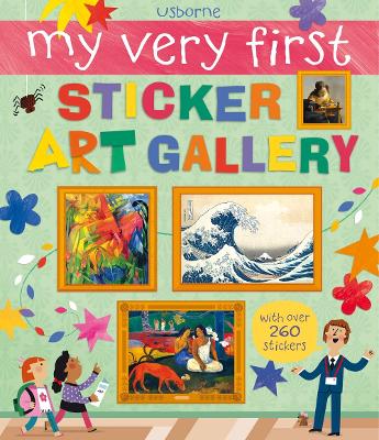 Book cover for My Very First Sticker Art Gallery