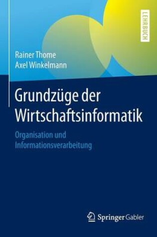 Cover of Grundzüge der Wirtschaftsinformatik