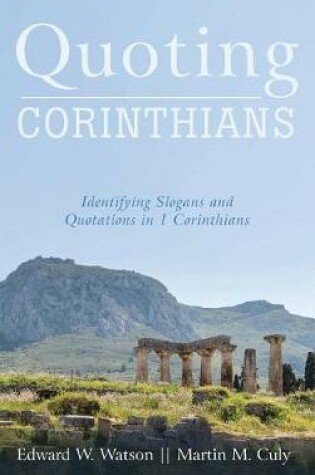 Cover of Quoting Corinthians