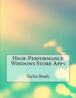 Book cover for High-Performance Windows Store Apps