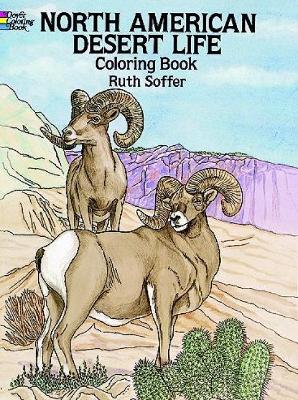 Cover of North American Desert Life Coloring Book