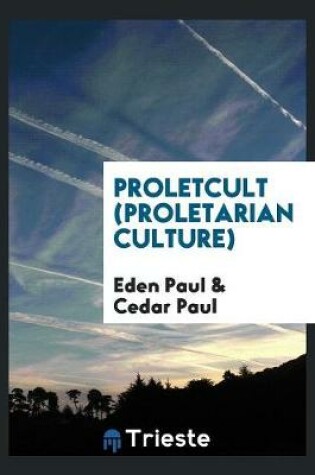 Cover of Proletcult (Proletarian Culture)