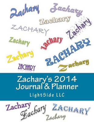Book cover for Zachary's 2014 Journal & Planner