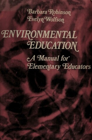 Book cover for Environmental Education