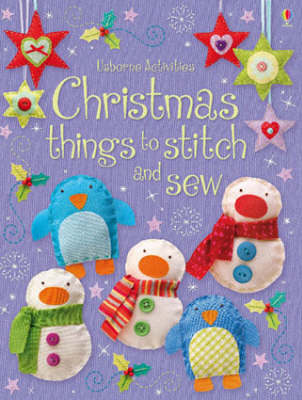 Book cover for Christmas Things to Stitch and Sew