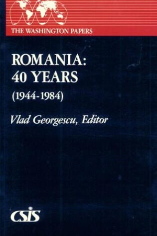 Cover of Romania: 40 Years (1944-1984)