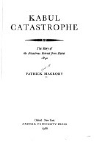 Cover of Catastrophe