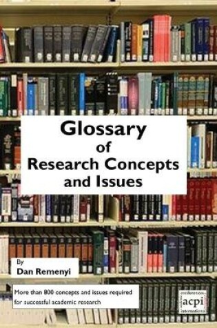 Cover of A Glossary of Research Concepts and Issues