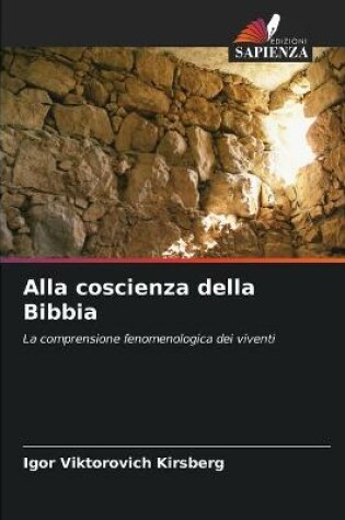 Cover of Alla coscienza della Bibbia
